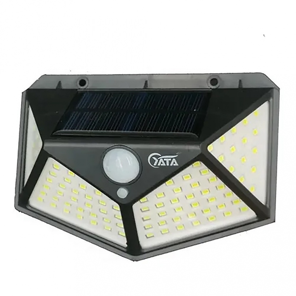 Lumin Ria Solar Parede Leds Sensor Presen A Bateria