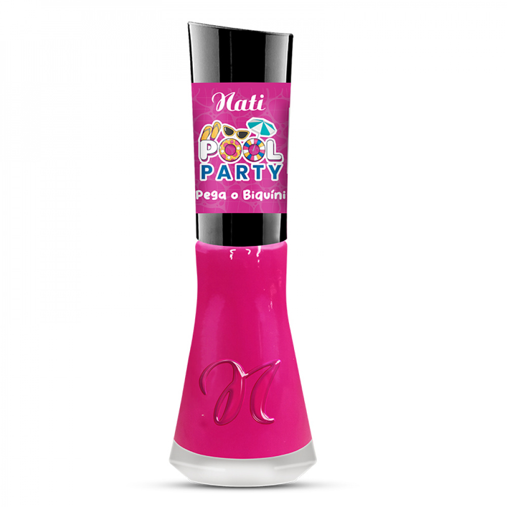 Esmalte Nati Pool Party Pega o Biquíni Nati Cosmética