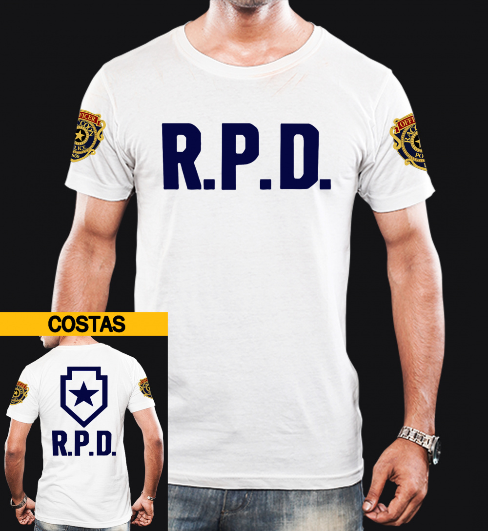 CAMISETA 38 RESIDENT EVIL R P D AnimasterClub