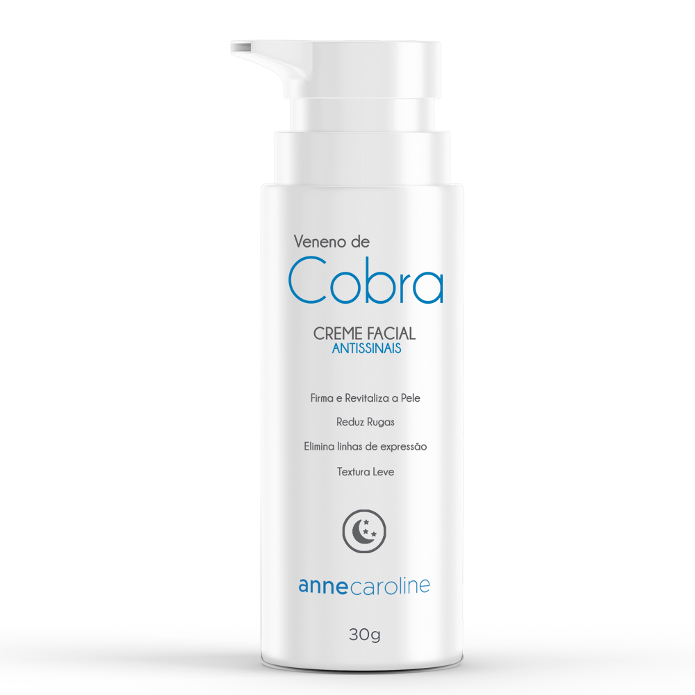 Creme Antissinais Facial Veneno De Cobra Anne Caroline Global