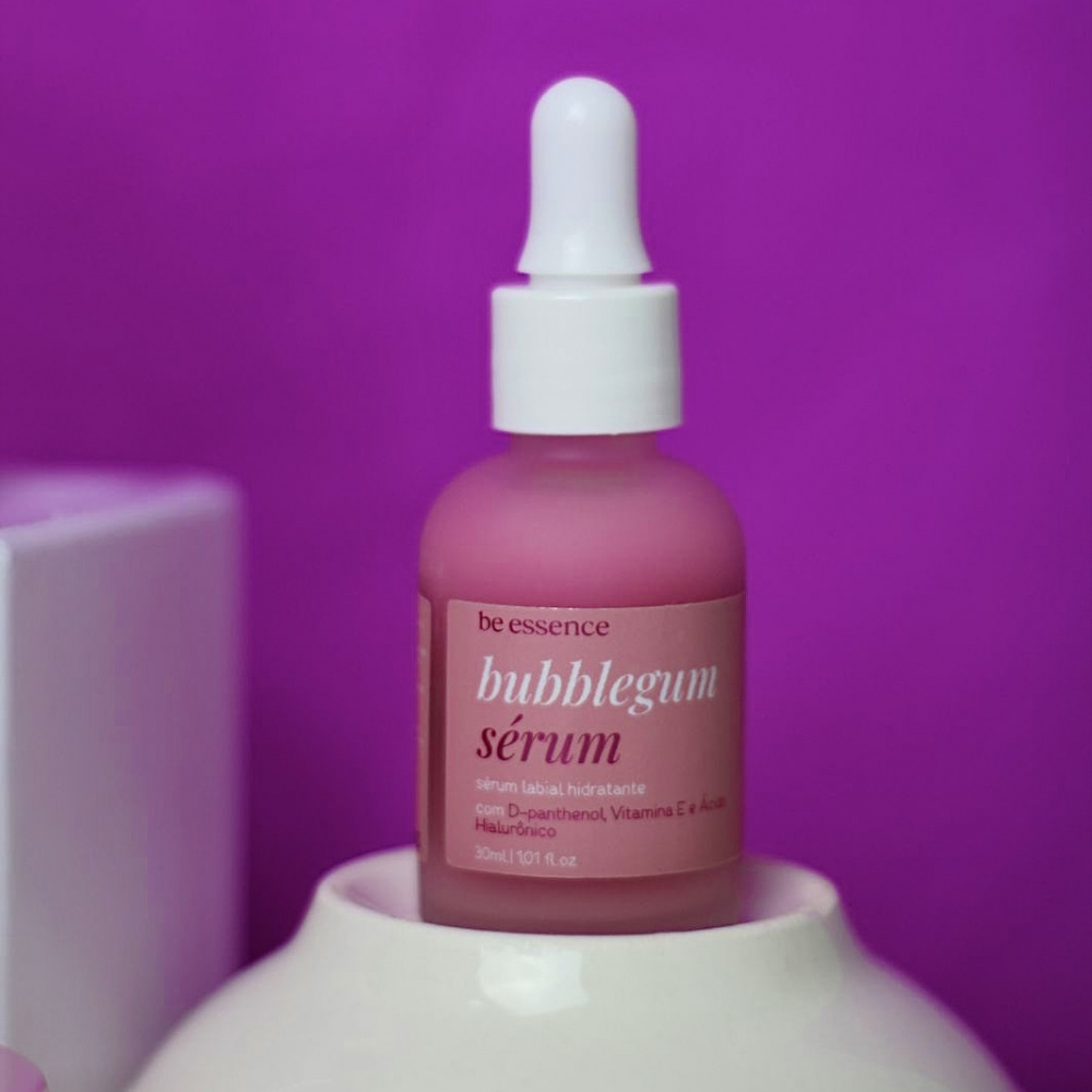 Bubblegum Sérum Sérum Labial para Hydra Gloss Lips Be Essence Brasil