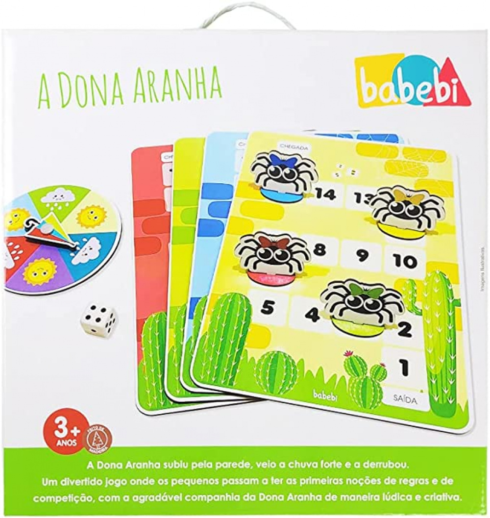 A Dona Aranha Biricutico Brinquedos Educativos