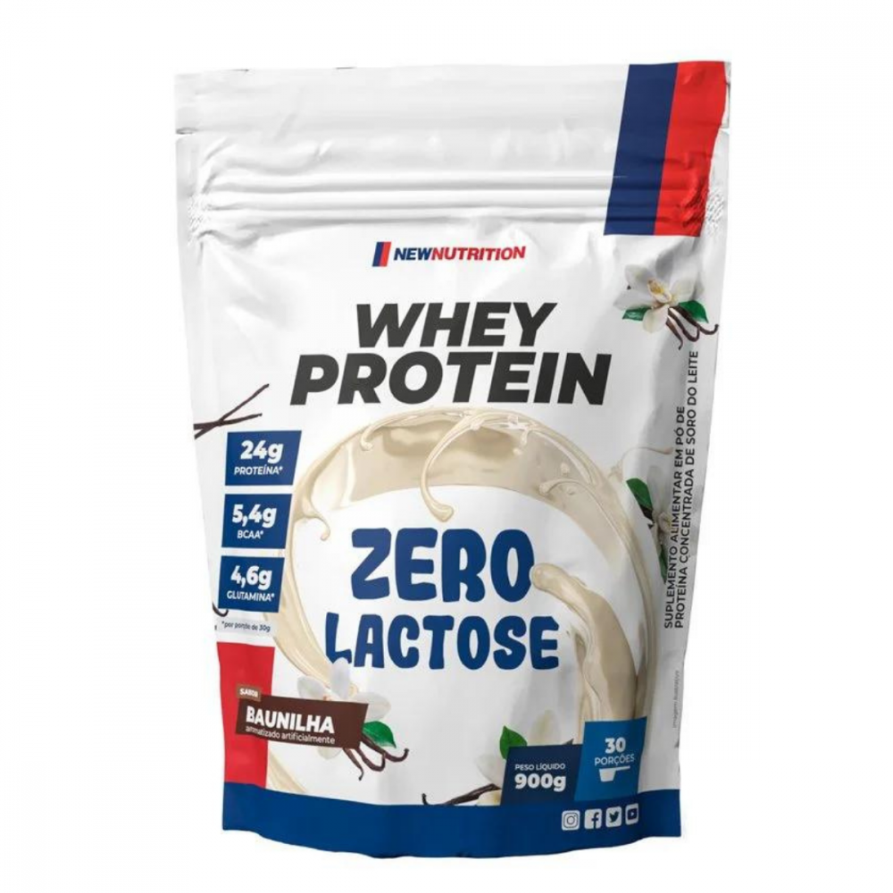 Whey Protein Concentrado Zero Lactose G New Nutrition Loja Bmd