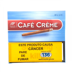 Cigarrilha Café Creme Blue Petaca c/10
