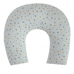 Almofada amamentação Percal 100% Algodão Triangles - Constantini Baby Almofada amamentação Percal 100% Algodão Triangles - Constantini Baby