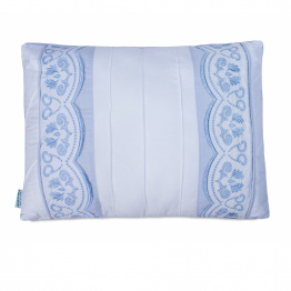 Almofada Bordada Elegance 40x35 Azul - Constantini Baby Almofada Bordada Elegance 40x35 Azul - Constantini Baby