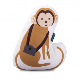 Almofadas Suede Coleção Boho Safari Macaco - Constantini Baby Almofadas Suede Coleção Boho Safari Macaco - Constantini Baby