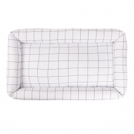 Berço Portátil Ninho para Berço americano Percal 100% Algodão Grid - Constantini Baby Berço Portátil Ninho para Berço americano Percal 100% Algodão Grid - Constantini Baby