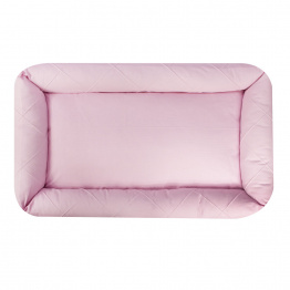 Berço Portátil Ninho para Berço americano Percal 100% Algodão Liso Rosa - Constantini Baby Berço Portátil Ninho para Berço americano Percal 100% Algodão Liso Rosa - Constantini Baby