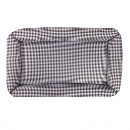 Berço Portátil Ninho para Berço americano Percal 100% Algodão Xadrez preto - Constantini Baby Berço Portátil Ninho para Berço americano Percal 100% Algodão Xadrez preto - Constantini Baby