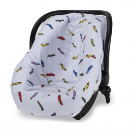 Capa de bebê conforto Racing Cars - Constantini Baby Capa de bebê conforto Racing Cars - Constantini Baby