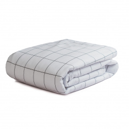 Capa Duvet para Edredom de berço e mini cama percal 200 Fios 100% Algodão Estampado Grid - Constantini Baby Capa Duvet para Edredom de berço e mini cama percal 200 Fios 100% Algodão Estampado Grid - Constantini Baby