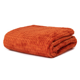 Cobertor Infantil aveludado com relevos manta soft touch flannel jaquard Terracota - Constantini Baby Cobertor Infantil aveludado com relevos manta soft touch flannel jaquard Terracota - Constantini Baby