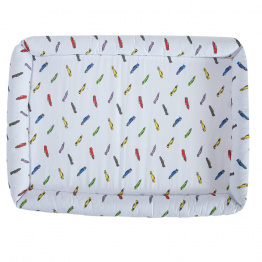 Colchonete Infantil Percal 100% Algodão Estampado Racing Cars - Constantini Baby Colchonete Infantil Percal 100% Algodão Estampado Racing Cars - Constantini Baby