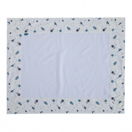 Cueiro flanelado infantil Percal 100% Algodão Space - Constantini Baby Cueiro flanelado infantil Percal 100% Algodão Space - Constantini Baby