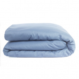 Capa Duvet para edredom de berço e mini cama Dupla face percal 200 fios 100% Algodão Liso Cinza Jeans - Constantini Baby Capa Duvet para edredom de berço e mini cama Dupla face percal 200 fios 100% Algodão Liso Cinza Jeans - Constantini Baby