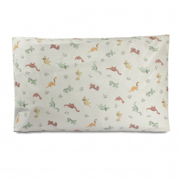 Fronha Avulsa 30x40cm 100% Algodão Percal 200 Fios Dinossauros - Constantini Baby Fronha Avulsa 30x40cm 100% Algodão Percal 200 Fios Dinossauros - Constantini Baby