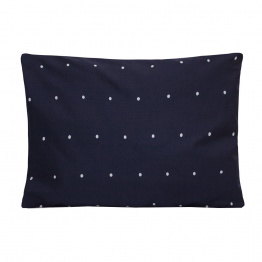 Fronha 30x40cm 100% Algodão Percal 200 Fios Avulsa Estampado Poá Marinho - Constantini Baby Fronha 30x40cm 100% Algodão Percal 200 Fios Avulsa Estampado Poá Marinho - Constantini Baby