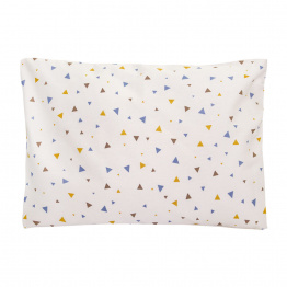 Fronha Avulsa 30x40cm 100% Algodão Percal 200 Fios estampado Triangles - Constantini Baby Fronha Avulsa 30x40cm 100% Algodão Percal 200 Fios estampado Triangles - Constantini Baby