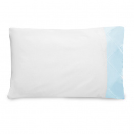 Fronha 50x70cm Percal 200 Fios Percal 100% algodão Avulsa Liso Blue Azul - Constantini Baby Fronha 50x70cm Percal 200 Fios Percal 100% algodão Avulsa Liso Blue Azul - Constantini Baby