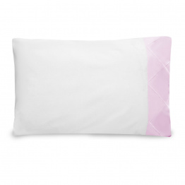 Fronha 50x70cm Percal 200 Fios Percal 100% algodão Avulsa Liso Rosa - Constantini Baby Fronha 50x70cm Percal 200 Fios Percal 100% algodão Avulsa Liso Rosa - Constantini Baby