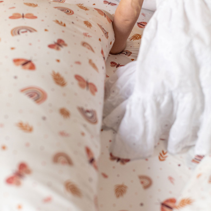 Fronha Avulsa 50x70cm Percal 200 Fios 100% algodão Hippie Chic - Constantini Baby