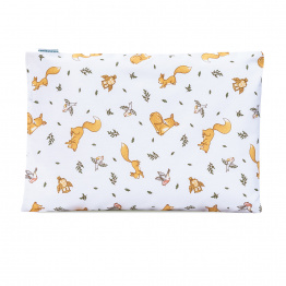Fronha Avulsa 50x70cm Percal 200 Fios 100% algodão Raposinha - Constantini Baby Fronha Avulsa 50x70cm Percal 200 Fios 100% algodão Raposinha - Constantini Baby