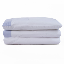 Jogo de Lençol 3 peças Berço Americano Elegance Azul - Constantini Baby Jogo de Lençol 3 peças Berço Americano Elegance Azul - Constantini Baby