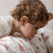 Kit Coordenado 5 Peças(Lençol 3 Peças + Edredom ) para Mini Cama Percal 100% Algodão Hippie Chic - Constantini Baby