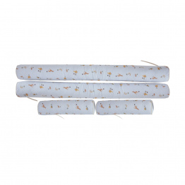 Kit de Capas de Rolinho para Mini Cama 4 Peças Percal 100% Algodão Boho Safari - Constantini Baby Kit de Capas de Rolinho para Mini Cama 4 Peças Percal 100% Algodão Boho Safari - Constantini Baby