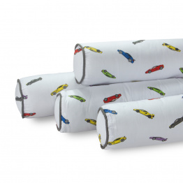 Kit de Rolinhos de Mini Cama Montessoriano 8 Peças Percal 100% Algodão Racing Cars - Constantini Baby Kit de Rolinhos de Mini Cama Montessoriano 8 Peças Percal 100% Algodão Racing Cars - Constantini Baby
