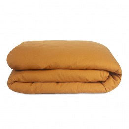 Edredom Solteiro (Capa Duvet + Refil) Dupla face percal 200 fios 100% Algodão Liso Caramelo - Constantini Baby Edredom Solteiro (Capa Duvet + Refil) Dupla face percal 200 fios 100% Algodão Liso Caramelo - Constantini Baby