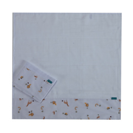 Kit para bebê de higiene e cuidados 8 Peças - Safari Kit para bebê de higiene e cuidados 8 Peças - Safari