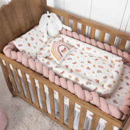 Kit Quarto completo Berço 26 Peças Percal 100% Algodão Hippie Chic - Constantini Baby Kit Quarto completo Berço 26 Peças Percal 100% Algodão Hippie Chic - Constantini Baby