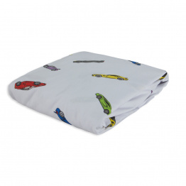 Lençol Avulso com Elástico para Mini Berço 200 Fios Percal 100% Algodão Racing Cars - Constantini Baby Lençol Avulso com Elástico para Mini Berço 200 Fios Percal 100% Algodão Racing Cars - Constantini Baby