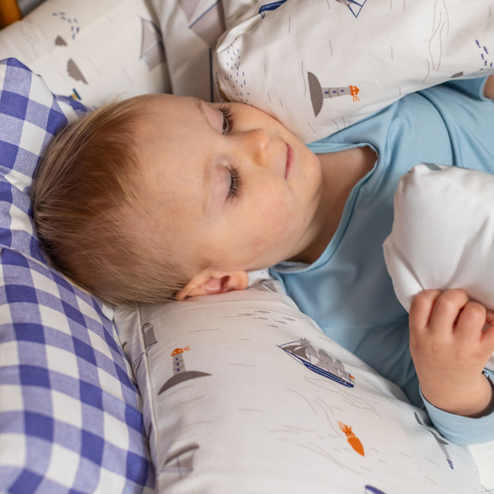 Lençol Avulso com Elástico para Mini Cama 200 Fios Percal 100% Algodão Pequeno Navegante - Constantini Baby