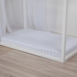 Jogo de Lençol 2 Peças Mini Cama Percal 200 Fios 100% Algodão Grid - Constantini Baby Jogo de Lençol 2 Peças Mini Cama Percal 200 Fios 100% Algodão Grid - Constantini Baby