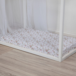 Jogo de Lençol 2 Peças Mini Cama Percal 200 Fios 100% Algodão Jardim Encantado - Constantini Baby Jogo de Lençol 2 Peças Mini Cama Percal 200 Fios 100% Algodão Jardim Encantado - Constantini Baby
