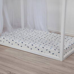 Jogo de Lençol 2 Peças Mini Cama Percal 200 Fios 100% Algodão Space - Constantini Baby Jogo de Lençol 2 Peças Mini Cama Percal 200 Fios 100% Algodão Space - Constantini Baby