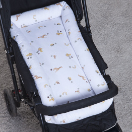 Ninho para Carrinho e Mini Berço Percal 100% Algodão Boho Safari - Constantini Baby Ninho para Carrinho e Mini Berço Percal 100% Algodão Boho Safari - Constantini Baby