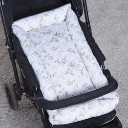 Ninho para Carrinho e Mini Berço Percal 100% Algodão Jardim Encantado - Constantini Baby Ninho para Carrinho e Mini Berço Percal 100% Algodão Jardim Encantado - Constantini Baby