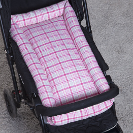 Ninho para Carrinho e Mini Berço Percal 100% Algodão Xadrez rosa - Constantini Baby Ninho para Carrinho e Mini Berço Percal 100% Algodão Xadrez rosa - Constantini Baby