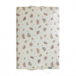 Trocador de Quarto Impermeável Percal 100% Algodão Hippie Chic - Constantini Baby Trocador de Quarto Impermeável Percal 100% Algodão Hippie Chic - Constantini Baby