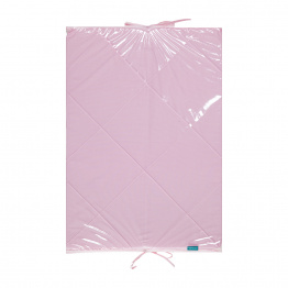 Trocador de Quarto Impermeável Percal 100% Algodão Nervurado Liso Rosa - Constantini Baby Trocador de Quarto Impermeável Percal 100% Algodão Nervurado Liso Rosa - Constantini Baby