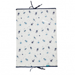 Trocador de Quarto Impermeável Percal 100% Algodão Space - Constantini Baby Trocador de Quarto Impermeável Percal 100% Algodão Space - Constantini Baby