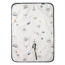 Trocador Portátil Estampado Pequeno Navegante - Constantini Baby Trocador Portátil Estampado Pequeno Navegante - Constantini Baby