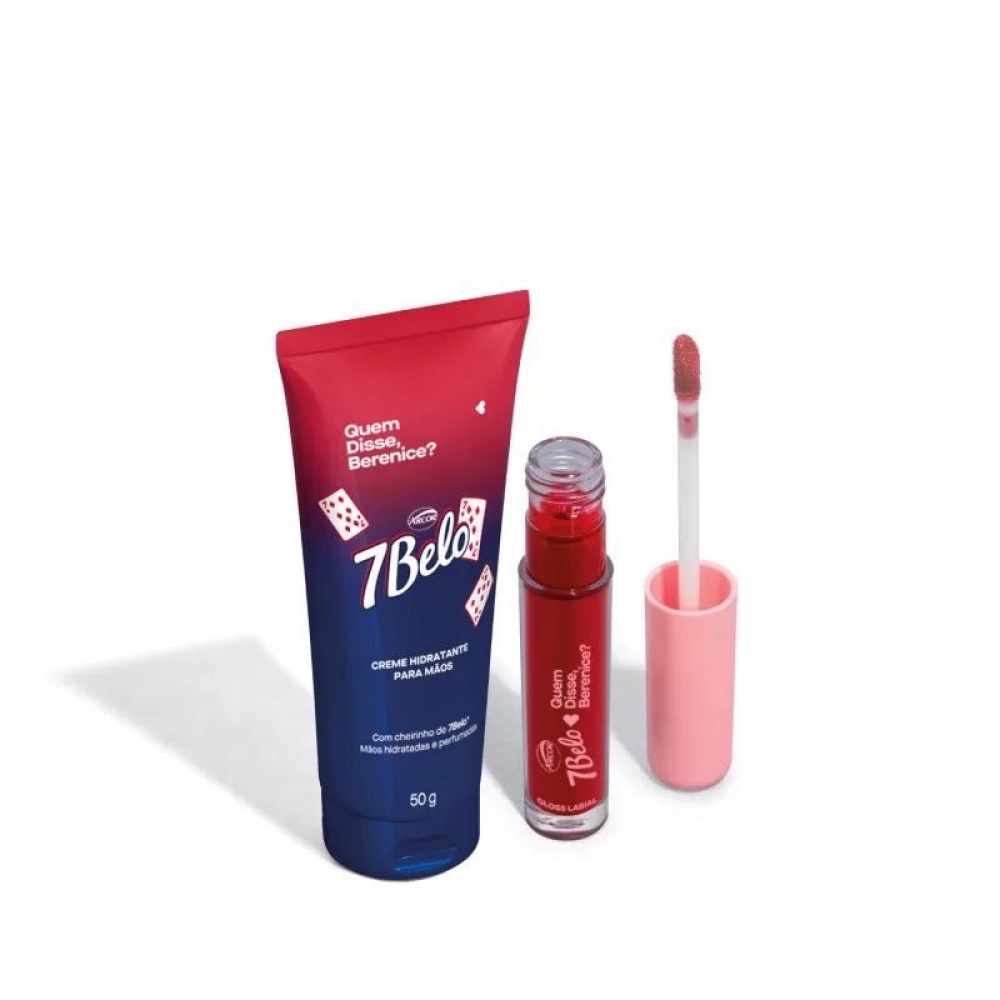 Combo Belo Qdb Creme Para M Os G Gloss Labial Explos O De