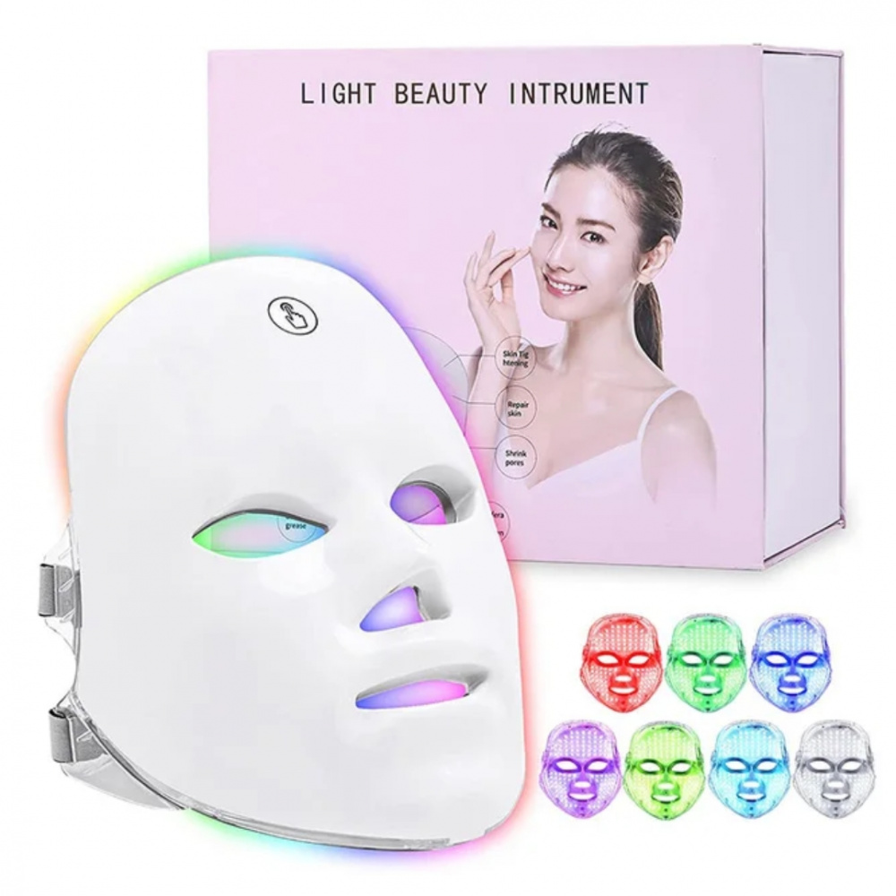 M Scara De Led Facial Fototerapia Della Est Tica