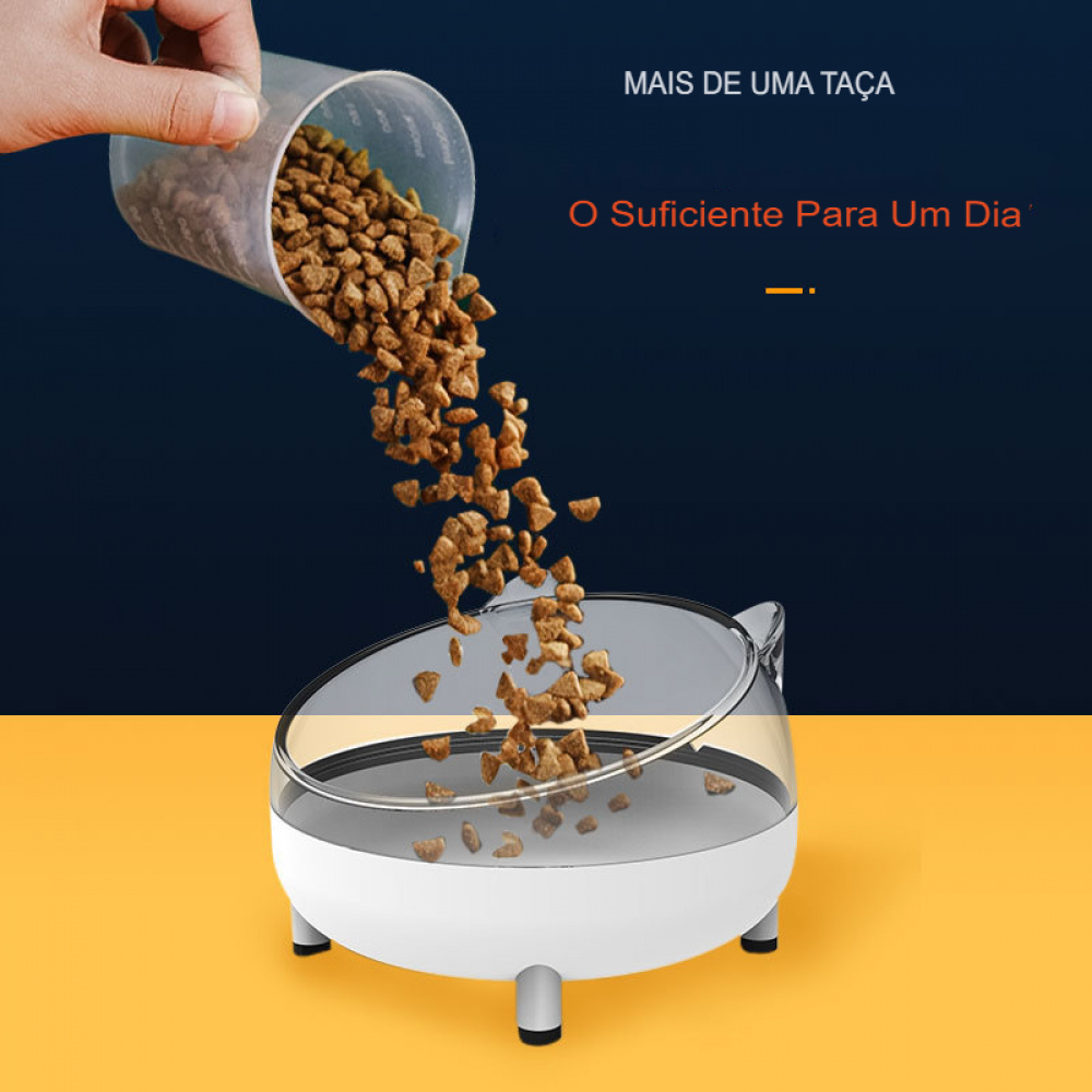 Tigela Alimentador Para Gatos A O Inoxid Vel Duplo Uso Eba Pets