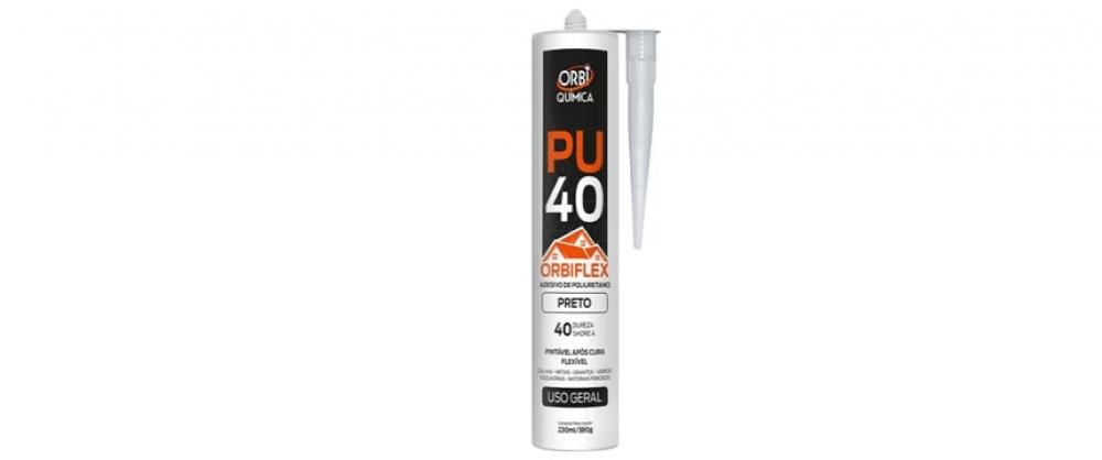 Adesivo Pu40 Orbiflex Uso 230ml 380g EngPontes Peças e Máquinas